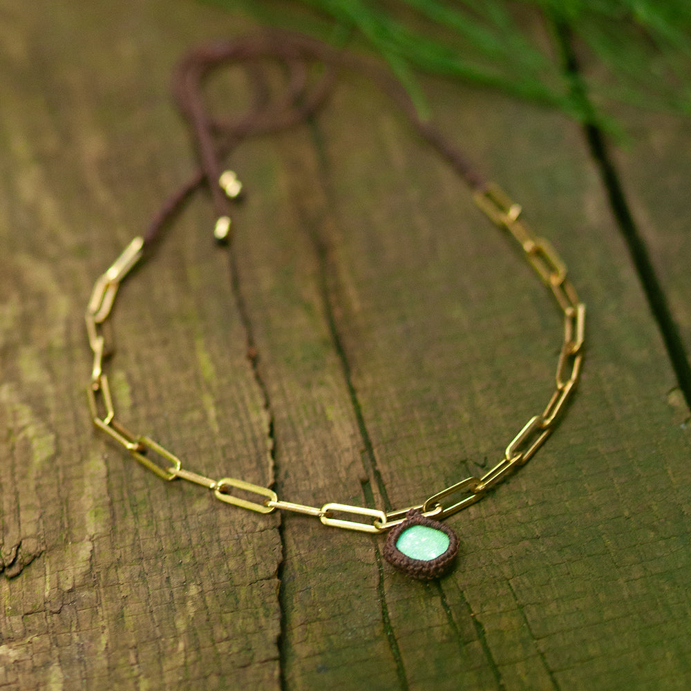 Monarch Opal Kette