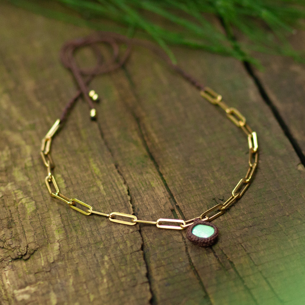 Monarch Opal Kette