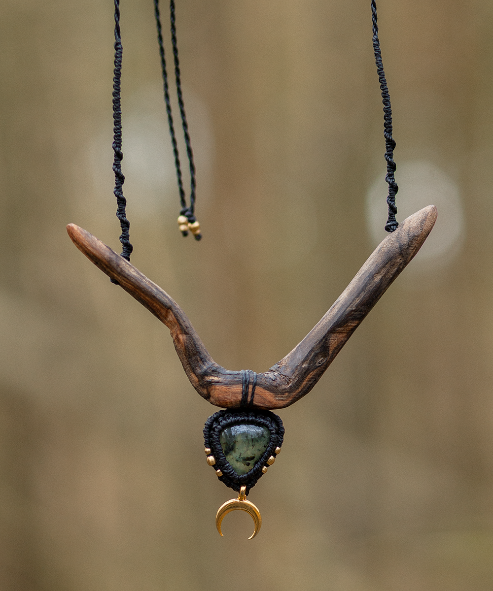 Prehnit Stammes Kette