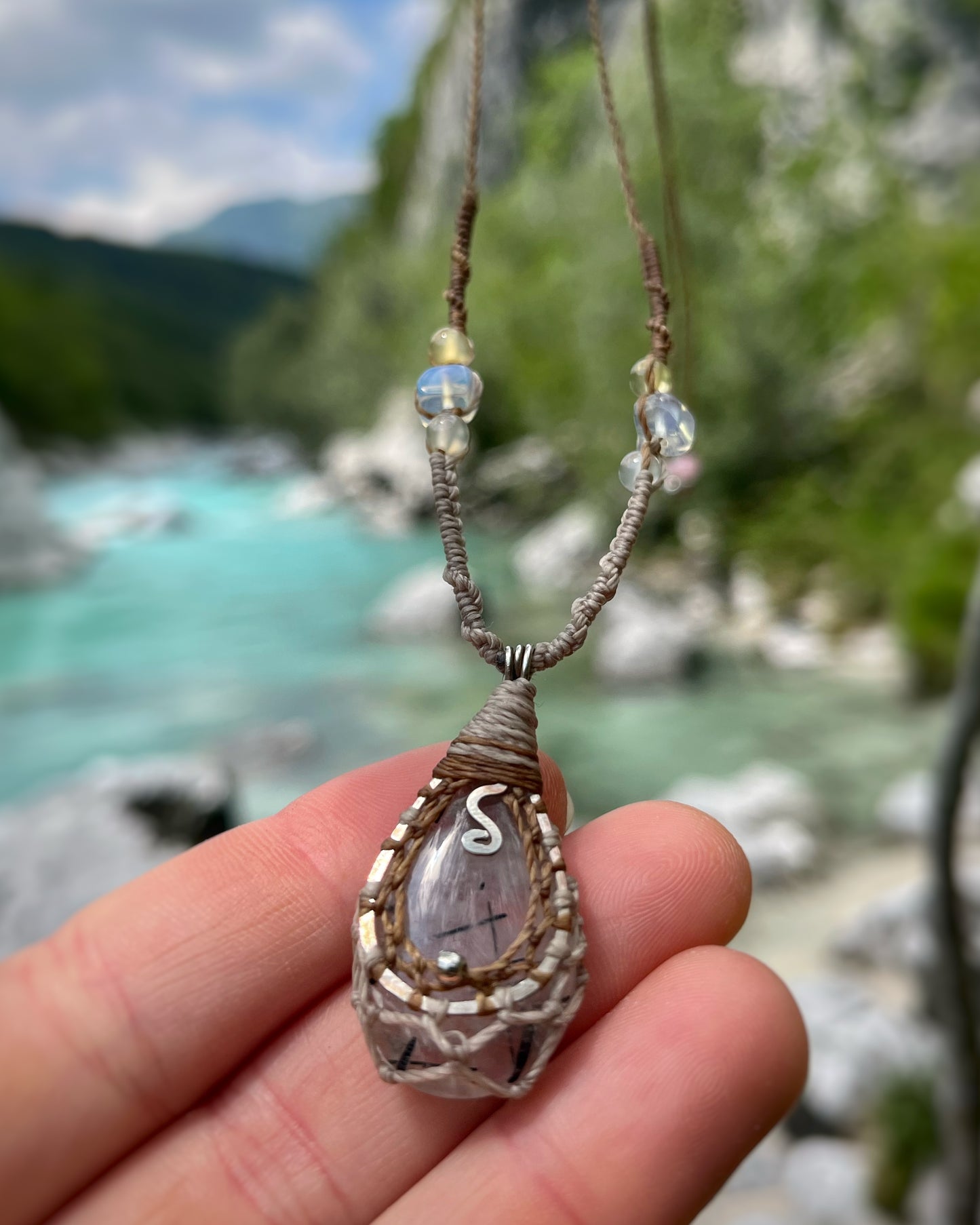 Rutilquarz Kette